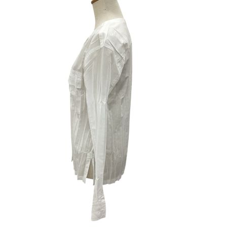 ISSEY MIYAKE イッセイミヤケ プリーツ シャツ SIZE 2 IM42FJ423 ホワイト
