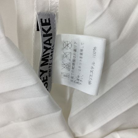 ISSEY MIYAKE イッセイミヤケ プリーツ シャツ SIZE 2 IM42FJ423 ホワイト