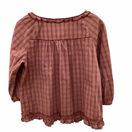 PINK HOUSE ピンクハウス レディース シャツ ピコフリル チェック レッド
