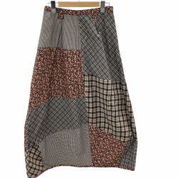 tsumori chisato ツモリチサト ISSEY MIYAKE イッセイミヤケ パッチワーク スカート SIZE M Bランク