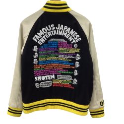 メンズ スタジャン SUNTORY×笑点 2008年 非売品 SIZE M ブラック Bランク