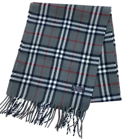 BURBERRY バーバリー マフラー ラムウール チェック ベージュ