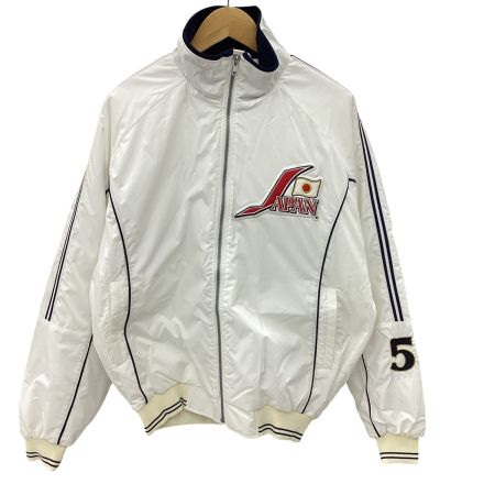 MIZUNO ミズノ 2003年 アサヒビールチャレンジ 野球日本代表モデルグラウンドコート 非売品 ホワイト