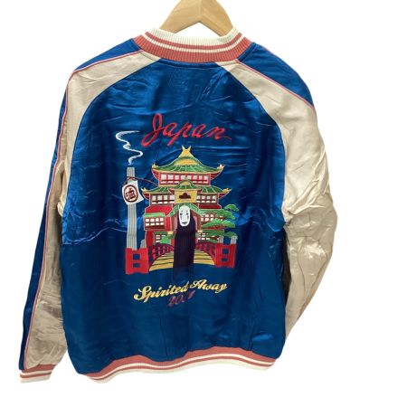 STUDIO GHIBLI GBL ジブリ 千と千尋の神隠し スタジャン SIZE L ブルー