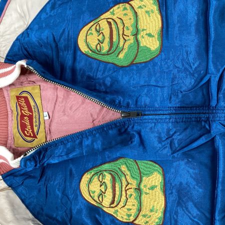 STUDIO GHIBLI GBL ジブリ 千と千尋の神隠し スタジャン SIZE L ブルー