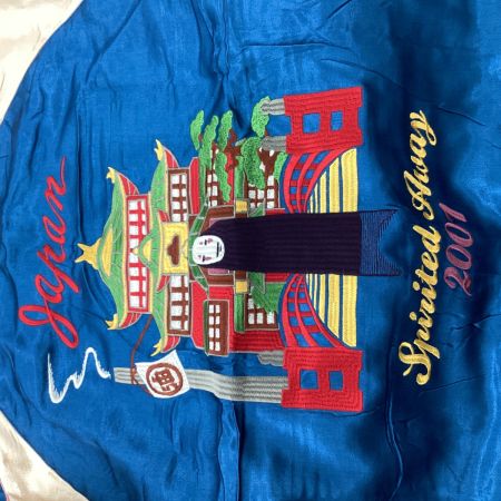 STUDIO GHIBLI GBL ジブリ 千と千尋の神隠し スタジャン SIZE L ブルー