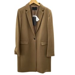 iCB アイシービ 未使用 タグ付き コート SIZE 42 カーキ Aランク