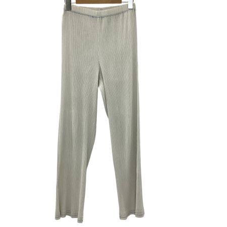 ISSEY MIYAKE イッセイミヤケ プリーツ パンツ SIZE M IM01FF905 ライトグレー