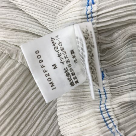 ISSEY MIYAKE イッセイミヤケ プリーツ パンツ SIZE M IM01FF905 ライトグレー