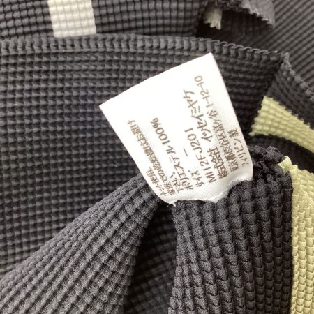 ISSEY MIYAKE イッセイミヤケ プリーツ カットソー  MI12FJ201 ブラック