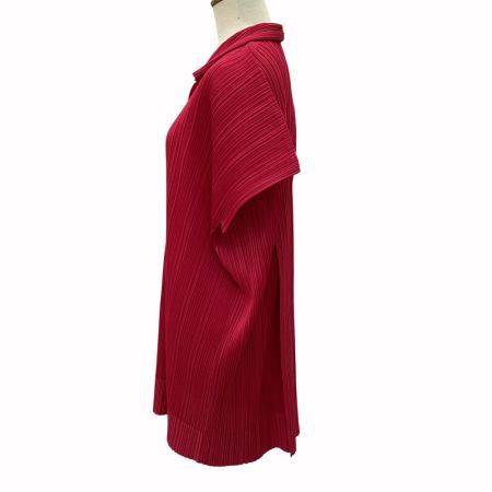 ISSEY MIYAKE イッセイミヤケ PLEATS PLEASE チュニック SIZE 2 PP93-JK165 ショッキングピンク