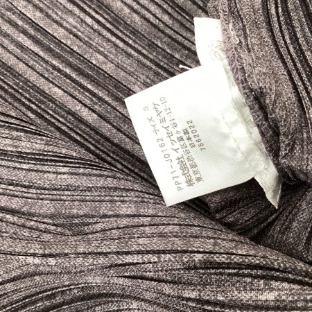 ISSEY MIYAKE イッセイミヤケ PLEATS PLEASE カーディガン SIZE 3 PP71-JO162 グレー