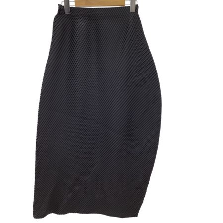 ISSEY MIYAKE イッセイミヤケ 変形 プリーツ スカート SIZE 2 IM12FG950 ブラック