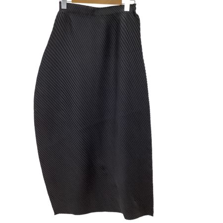 ISSEY MIYAKE イッセイミヤケ 変形 プリーツ スカート SIZE 2 IM12FG950 ブラック