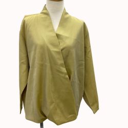 ISSEY MIYAKE イッセイミヤケ カットソー SIZE M PE33-FJ139 イエロー Bランク