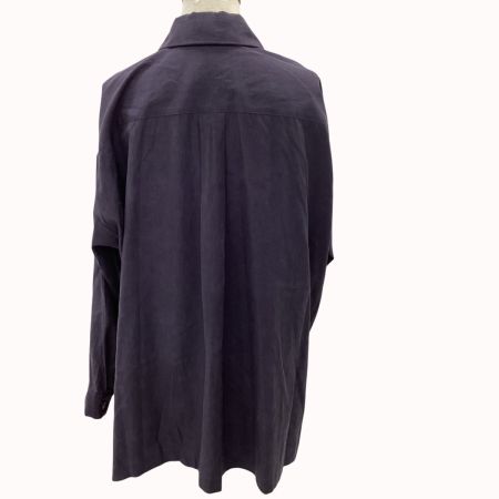 ISSEY MIYAKE イッセイミヤケ レディース シャツ SIZE M PE23-FJ068 パープル