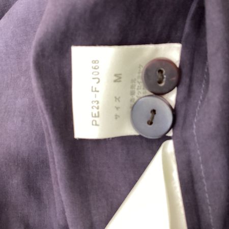 ISSEY MIYAKE イッセイミヤケ レディース シャツ SIZE M PE23-FJ068 パープル