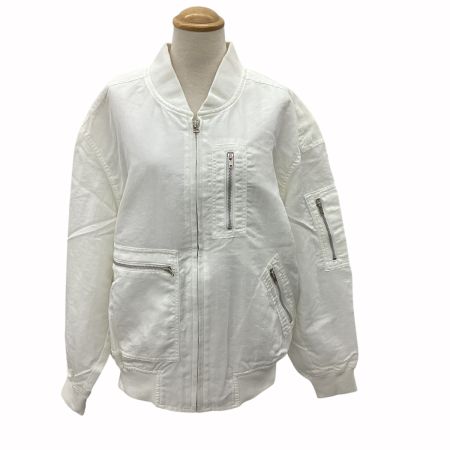 ISSEY MIYAKE イッセイミヤケ I.S. ボンバージャケット SIZE M RG33500 ホワイト