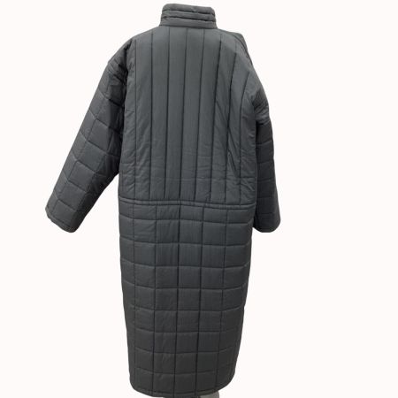 ISSEY MIYAKE イッセイミヤケ リバーシブル キルティング ロングコート SIZE 2 PE93-FA153 ブラック