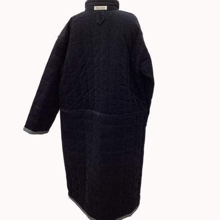 ISSEY MIYAKE イッセイミヤケ リバーシブル キルティング ロングコート SIZE 2 PE93-FA153 ブラック