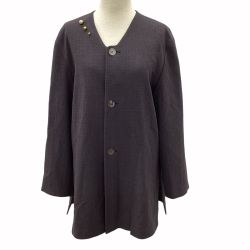 JURGEN LEHL ヨーガンレール レディース ジャケット SIZE M パープル Bランク