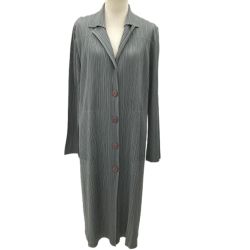 ISSEY MIYAKE イッセイミヤケ PLEATS PLEASE ジャケット SIZE 3 PP31-JA522 グレー Bランク