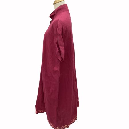 JURGEN LEHL ヨーガンレール レディース ワンピース チュニック SIZE M ショッキングピンク