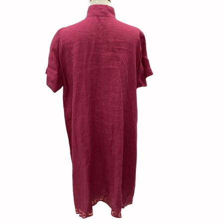 JURGEN LEHL ヨーガンレール レディース ワンピース チュニック SIZE M ショッキングピンク