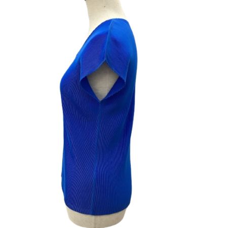 ISSEY MIYAKE イッセイミヤケ PLEATS PLEASE ノースリーブカットソー SIZE 3 PP91FK352 ブルー