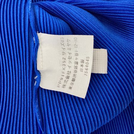 ISSEY MIYAKE イッセイミヤケ PLEATS PLEASE ノースリーブカットソー SIZE 3 PP91FK352 ブルー