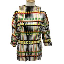 ISSEY MIYAKE イッセイミヤケ PLEATS PLEASE カットソー SIZE 3 PP22-JK792 ホワイト Bランク