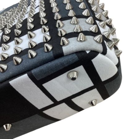 DRESSCAMP ドレスキャンプ 未使用 タグ付き ハンドバッグ スタッズ ブラック