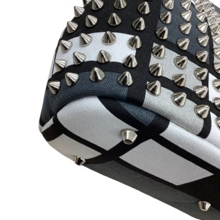 DRESSCAMP ドレスキャンプ 未使用 タグ付き ハンドバッグ スタッズ ブラック