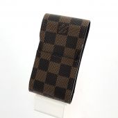  LOUIS VUITTON ルイヴィトン ダミエ エテュイ シガレット タバコケース 本体のみ N63024 エベヌ Aランク