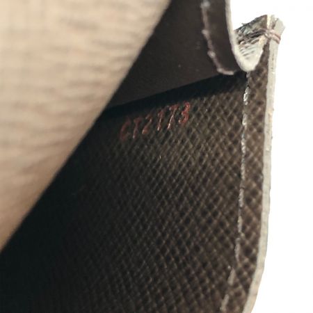  LOUIS VUITTON ルイヴィトン ダミエ エテュイ シガレット タバコケース 本体のみ N63024 エベヌ