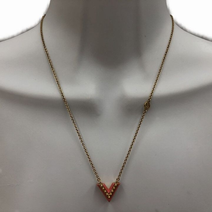 LOUIS VUITTON ルイヴィトン ネックレス エッセンシャルV M63180｜中古 