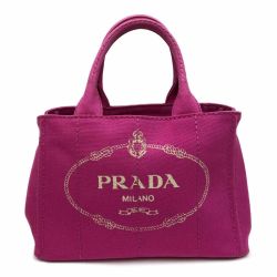 □□ PRADA プラダ カナパ　2ＷＡＹ　トートバッグ 1BG439 ショッキングピンク Bランク