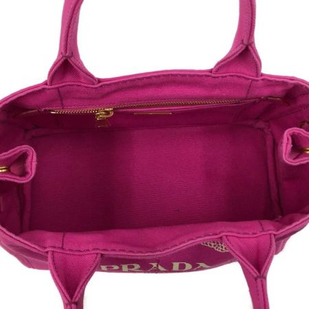  PRADA プラダ カナパ　2ＷＡＹ　トートバッグ 1BG439 ショッキングピンク