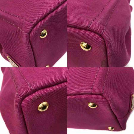  PRADA プラダ カナパ　2ＷＡＹ　トートバッグ 1BG439 ショッキングピンク