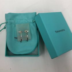 □□ Tiffany & Co. ティファニー ピアス　Ｔワイヤー　ＳＶ Cランク