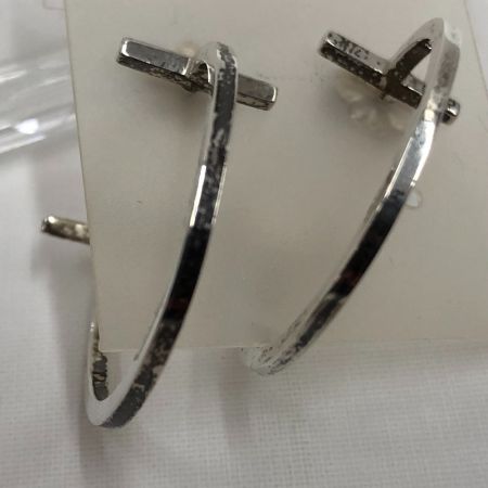  Tiffany & Co. ティファニー ピアス　Ｔワイヤー　ＳＶ