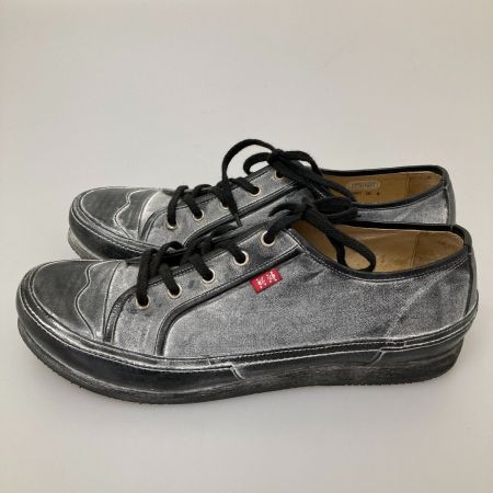  SKULL JEANS スカルジーンズ ローカットスニーカー　　26ｃｍ 11330801 ライトグレー