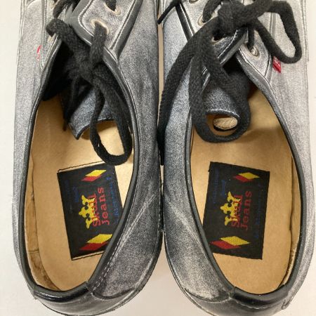  SKULL JEANS スカルジーンズ ローカットスニーカー　　26ｃｍ 11330801 ライトグレー