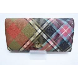 □□ Vivienne Westwood ヴィヴィアン・ウエストウッド   2つ折り長財布 Bランク