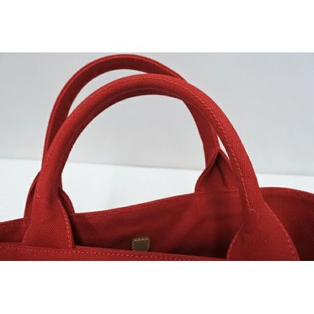  PRADA プラダ カナパ　トートバッグ 1BG163 レッド