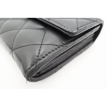 CHANEL シャネル マトラッセ　長財布 A50096 ブラック