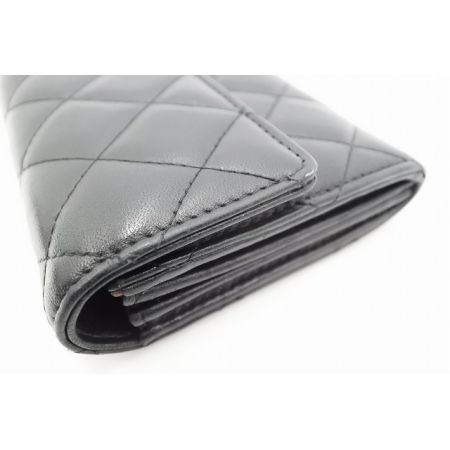  CHANEL シャネル マトラッセ　長財布 A50096 ブラック