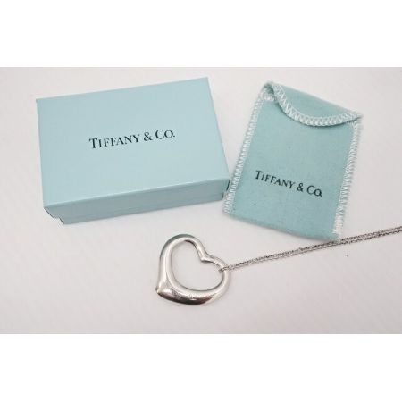  Tiffany & Co. ティファニー ジャンボ　オープンハートネックレス