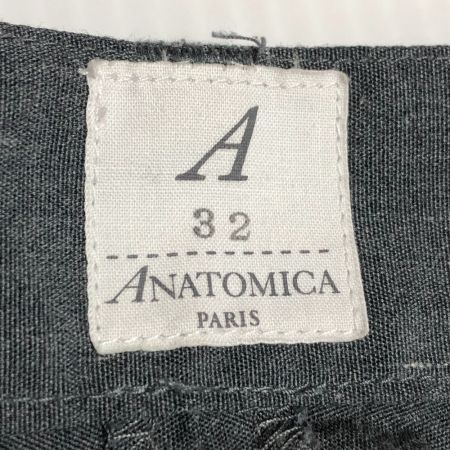  ANATOMICA メンズパンツ スラックス サイズ32 ライトグレー