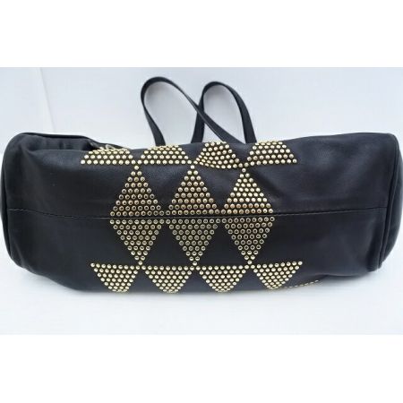  JIMMY CHOO ジミーチュウ レザー　ハンドバッグ ブラック